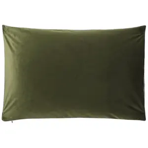 ESSIX Housse de coussin unie en velour mousse 40x60Vendu paramazon