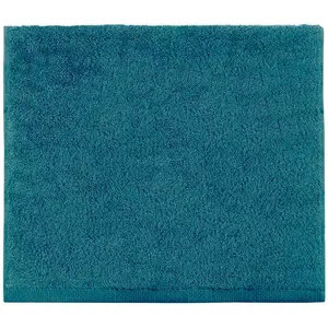 Comparateur de prix : Essix Aqua Serviette invité, Coton, Émeraude, 30 x 50 cm