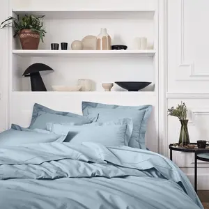 Housse de couette unie en percale de coton, PREMIÈRE Essix pas cher