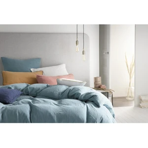 ESSIX Housse de couette unie en gaze de coton, Tendresse pas cher