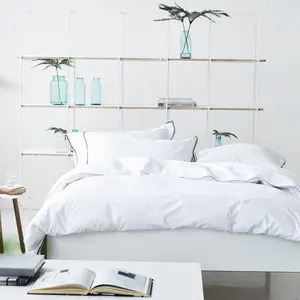 Designers Guild Housse de couette unie en percale de coton, Astor