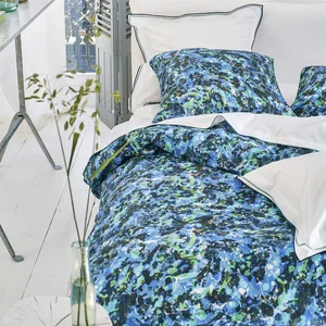 Housse de Couette imprimée en Percale de Coton, Delahaye, 260x240cm, D...