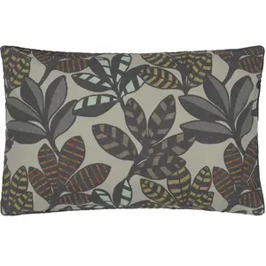 Designers Guild Taie d'oreiller imprimée TANJORE en percale de coton vert pas cher