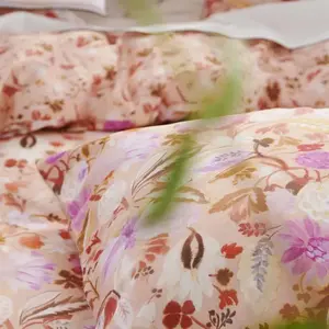 Designers Guild Taie d'oreiller imprimée en satin de coton, Giradon pas cher