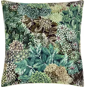 ESSIX Designers Guild Taie d'oreiller imprimée en satin de coton, Madhya