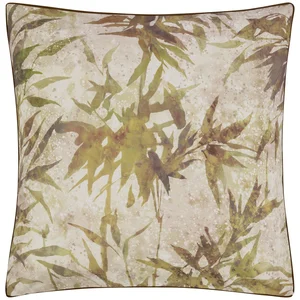 Designers Guild Taie d'oreiller imprimée en percale de coton beige 65x65 pas cher