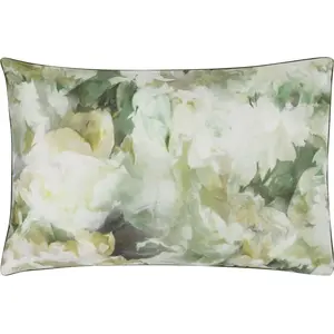 Comparateur de prix : ESSIX Designers Guild - Taie d'oreiller imprimée en percale de coton vert 50x75 50 x 75 cm