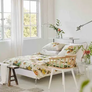 Designers Guild Housse de Couette, Giardino, 140 x 200 cm, Beige