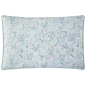 Taie d'oreiller en Percale de Coton, sous l'océan, 50x75 cm, Essix pas cher