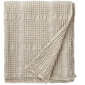 ESSIX Plaid uni en Jacquard de Coton, Yogi, 130x170cmVendu paramazon
