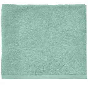 ESSIX Drap de Douche Unie en Coton, Aqua, 65x125cm pas cher