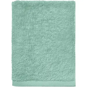 ESSIX Drap de Bain Unie en Coton, Aqua, 90x170cm