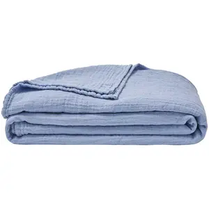 Comparateur de prix : ESSIX Plaid uni en Gaze de Coton, Jazzy, 130x170cm
