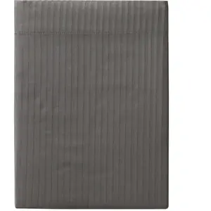 Drap plat en satin de coton gris zinc 180x290cm - ESSIX 180 x 290 cmVendu paramazon