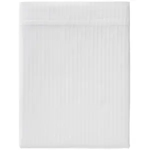 Drap de lit en jacquard de satin blanc 240x300 - Essix 240 x 300 cm pas cher