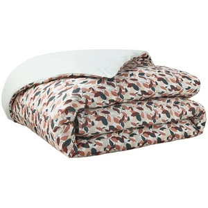 Essix Housse de couette imprimée en percale de coton, Murmure pas cher