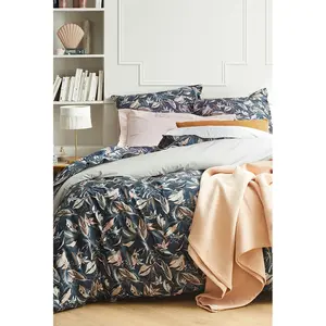Housse de couette imprimée en percale de coton, EUPHORIA Essix pas cher