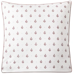 Essix Taie d'oreiller imprimée en percale de coton Rose pas cher