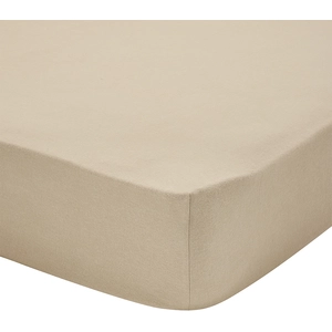 Drap housse uni en flanelle de coton, bonnet de 30cm, FRISSON Essix pas cher