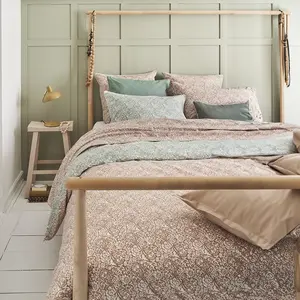 Essix Parure imprimée en percale de coton multicolore 200x200 pas cher