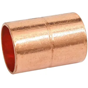 Manchon femelle égal cuivre à souder 14mm Pronorm, lot de 10