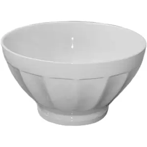 Comparateur de prix : Bol à côtes 14 cm (lot de 6) - Porcelaine Girard - Blanc - Porcelaine