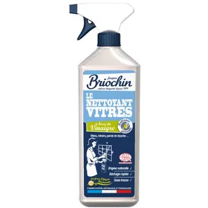 Comparateur de prix : BRIOCHIN Nettoyant surfaces vitrées - 750 ml - A base de vinaigre