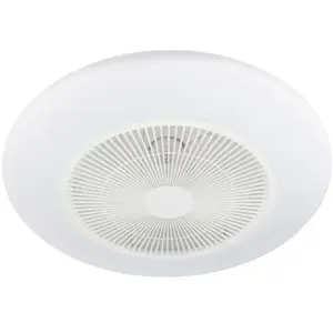 Comparateur de prix : Voltman-ventilateur de plafond led 40w cosmo ø55cm - voltman