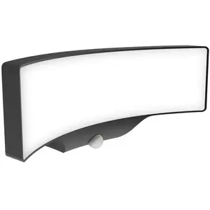 Comparateur de prix : Applique murale extérieure filaire avec détecteur de mouvement IP65 (1...