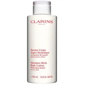Comparateur de prix : Baume corps super hydratant - Clarins Hydratant et nourrissant 400 ml