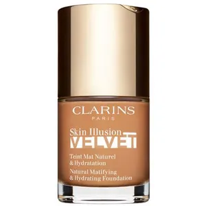 Clarins Skin Illusion Velvet fond de teint liquide fini mat effet nourrissant teinte 113C 30 ml pas cher