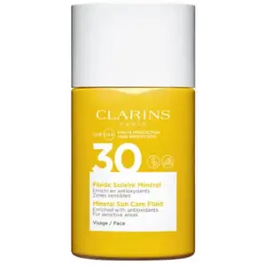 CLARINS Fluide Solaire Minéral - Visage UVA/UVB 30 tube 30ml pas cher