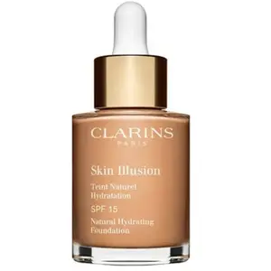 Comparateur de prix : Clarins - Skin Illusion SPF 15 Fond de teint 30 ml Marron clair unisex