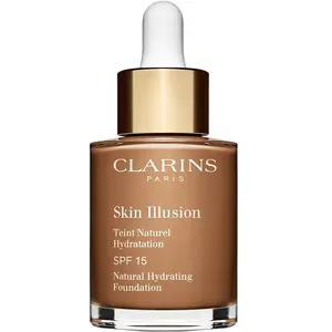 Clarins - Skin Illusion SPF 15 Fond de teint 30 ml Marron clair unisex pas cher