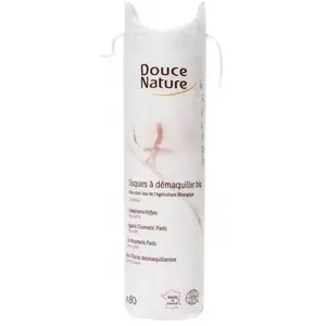 DOUCE NATURE Disques à démaquiller - x80 pas cher