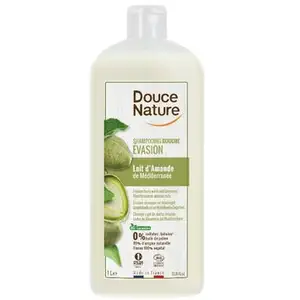Douce Nature Shampooing-Gel à l'amande biologique 1L pas cher