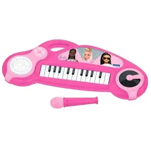 Comparateur de prix : LEXIBOOK Clavier électronique Barbie Drumpad et effets lumineux