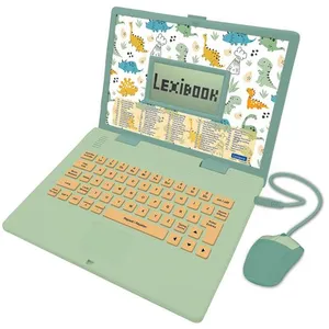 Lexibook Ordinateur éducatif bilingue dinosaure avec 124 activités (EN/FR) TU pas cher