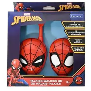 Lexibook Talkies-walkies Spiderman 3d Multicolore pas cher