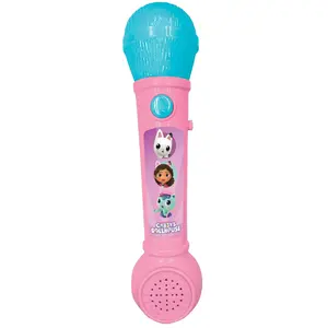 LEXIBOOK Microphone Gabby's Dollhouse avec effets sonores et lumineux pas cher