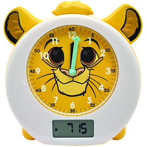 Comparateur de prix : Réveil Mon Compagnon de Nuit Éducatif enfant Lexibook Simba Jaune TU RLT100AN