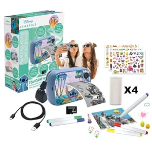 Comparateur de prix : Lexibook Appareil Instantané Starcam Print Stitch Avec Carte Sd. Bleu