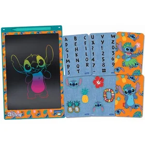 Comparateur de prix : Lexibook Tablette à dessins éducative électronique avec pochoirs Stitch 28 cm