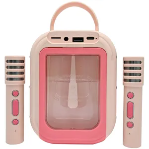 Comparateur de prix : Lexibook Karaoke Bluetooth Rose avec 2 micros sans fil