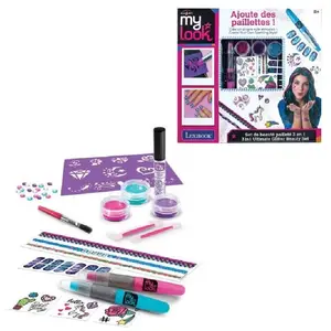 Comparateur de prix : Kit De Beauté 3 En 1 Pailleté Multicolore