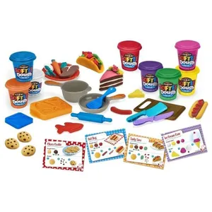 Comparateur de prix : LEXIBOOK - Kit de pâte à modeler douce et malléable super chef