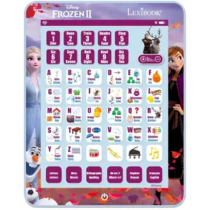 Comparateur de prix : Lexibook Tablette Éducative Bilingue La Reine Des Neiges (fr-en) Violet