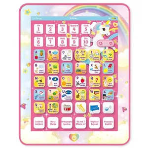 Comparateur de prix : Lexibook Tablette Éducative bilingue Licorne en français et en anglais TU