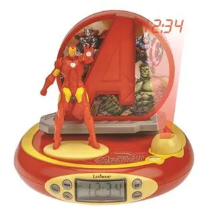 Comparateur de prix : Radio réveil projecteur Lexibook Avengers Iron Man