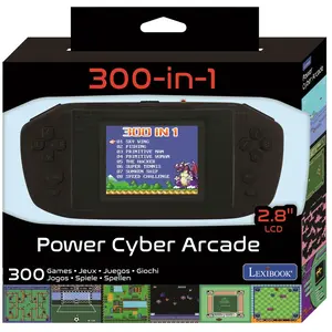 Lexibook Console portable Compact Power Cyber Arcade - écran 2.8'' 300 jeux TUVendu pardarty
